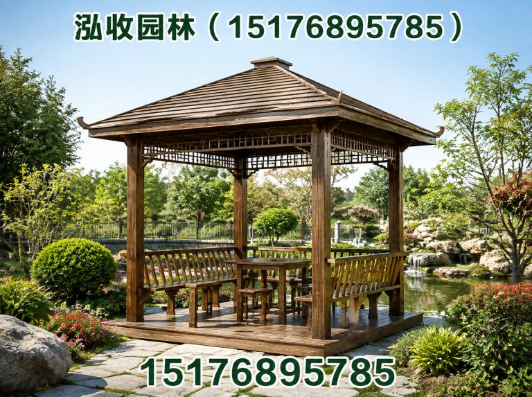 珠海京津冀防腐木工程展示图
